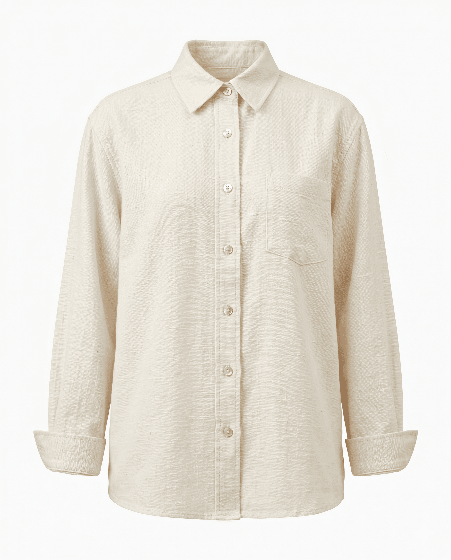 The Khadi Cotton-Poplin Shirt by Sita Devi